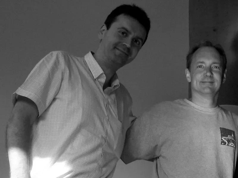 Massimo Marchiori with Tim Berners-Lee